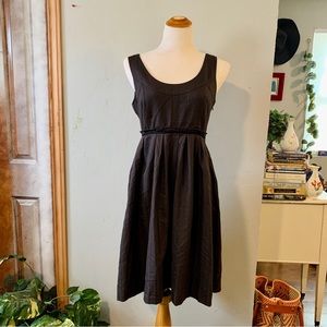 Tocca by Anthropologie Wool Shift Dress Silk Lining Size 8